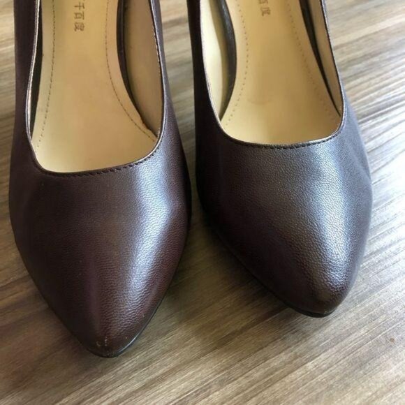 C. Banner Cut Out Ombre Diamond Jewel Heel Pumps - Picture 5 of 10